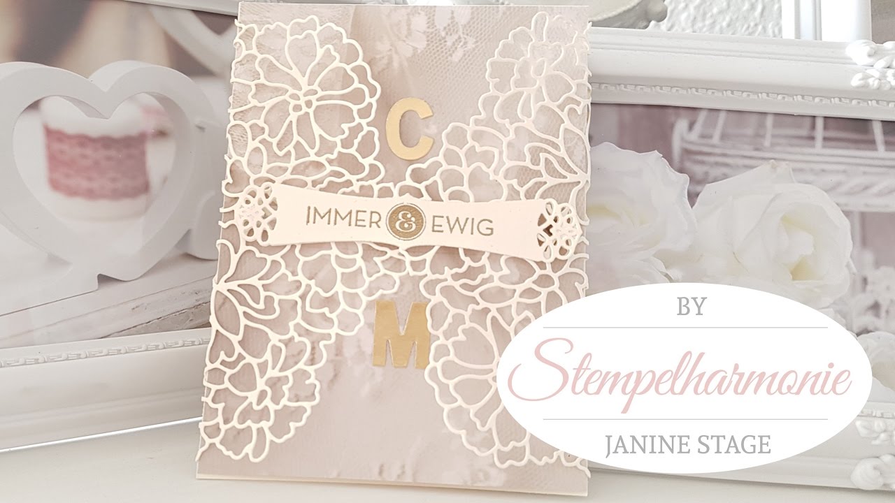Immer und Ewig - Einladung zur Hochzeit selber basteln | DIY | Stampin' Up! | Stempelharmonie
