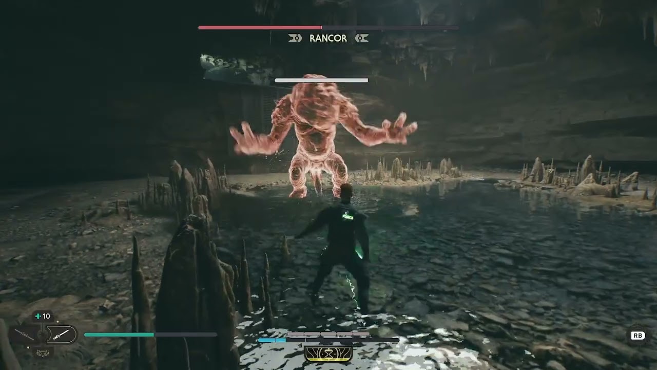 Star Wars: Jedi Survivor Rancor on Jedi Grand Master Difficulty 