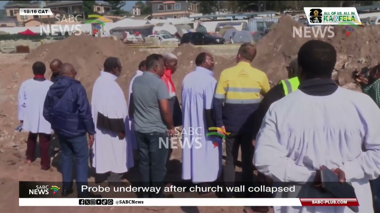 Church retaining wall collapse in Inanda probed