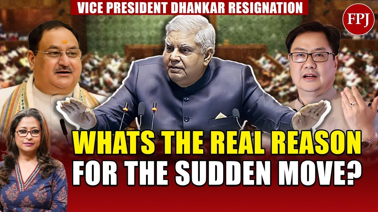 Jagdeep Dhankhar Steps Down as Vice President | Monsoon Session Jolt | Resignation Explained