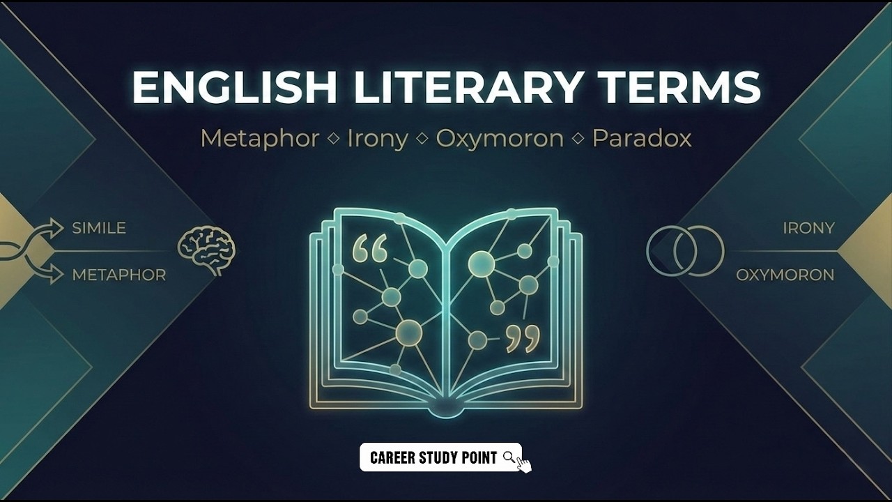 Literary Terms | সাহিত্যিক অলঙ্কার ও পরিভাষা | Simile, Metaphor, Irony, Oxymoron | BCS English