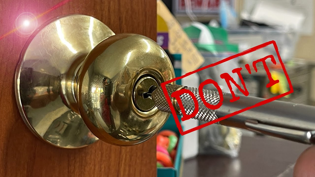Советы и рекомендации слесаря: блокировка ручки Schlage, избегайте отказа вращения!