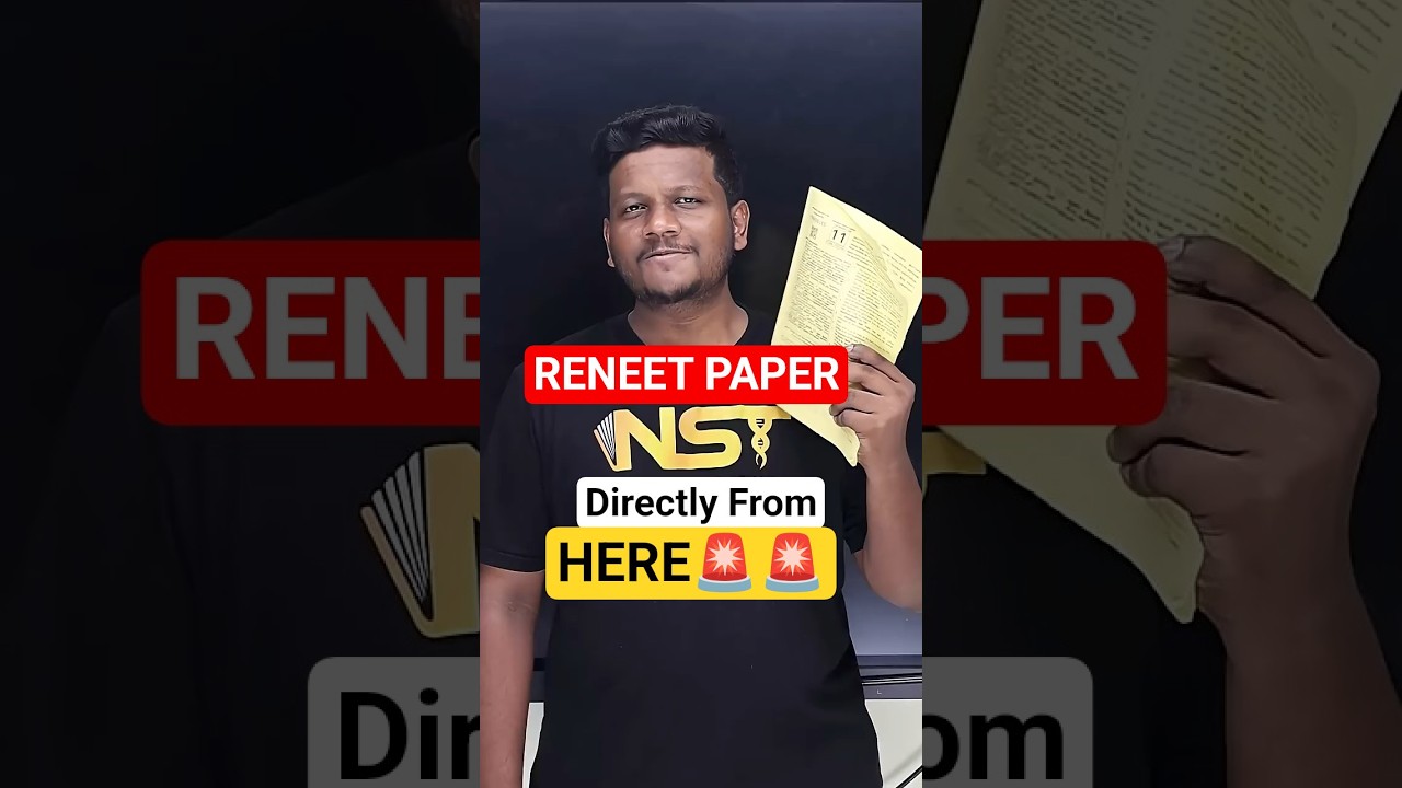 🚨MCQs Came Directly in NEET 2026... We're Doing It Again! 😱 NST MIRROR TEST 2 RENEET 2026