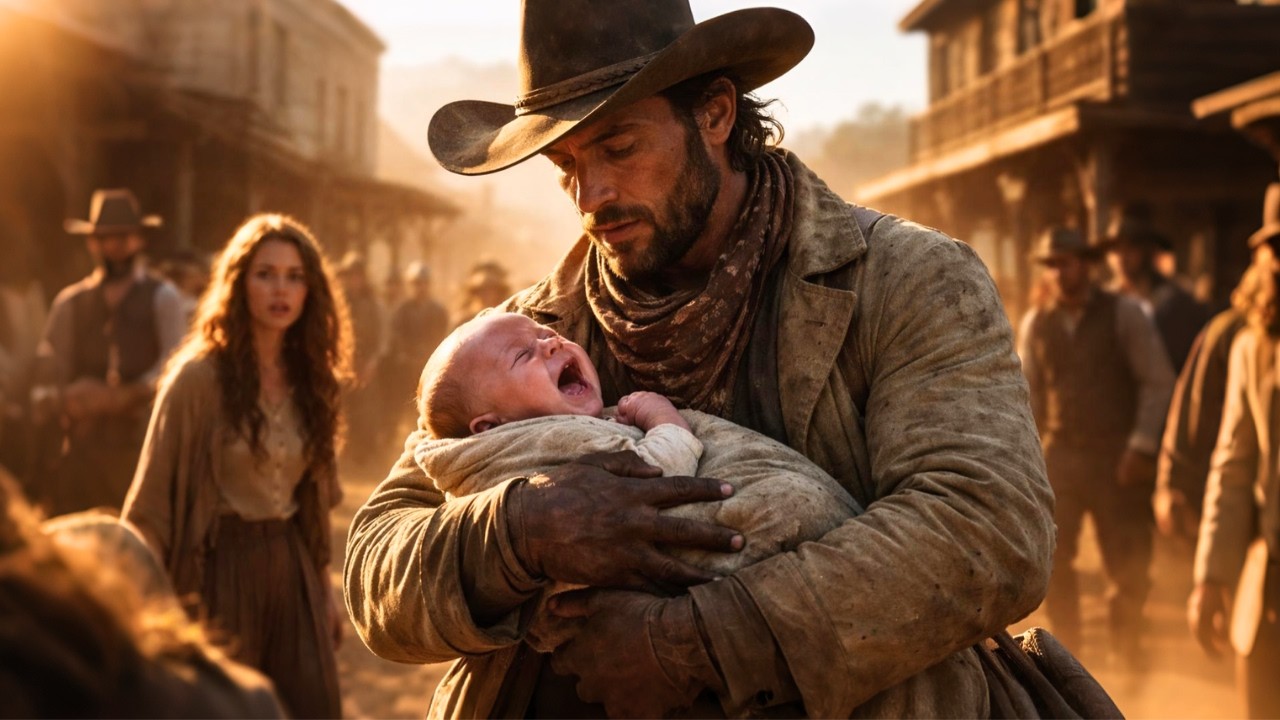 The Baby Wouldn’t Stop Crying — When the Cowboy Found Out Why, He Made a Decision That Shocked the..