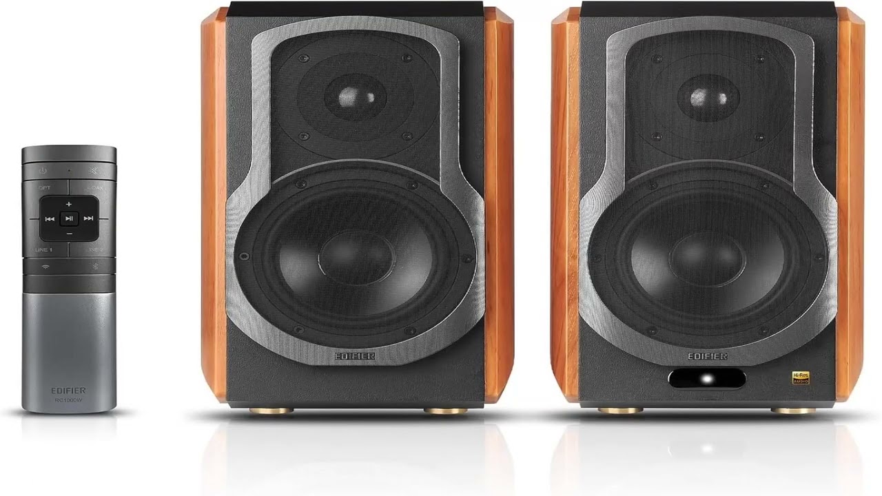 Обзор: Акустические системы Edifier S1000W WiFi Audiophile Active Bookshelf 2.0