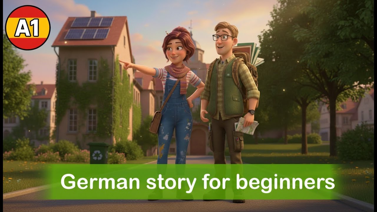 BECOME FLUENT in GERMAN with Short Story for Beginners - Our Forest Adventure & The 'Perfect' Plan!