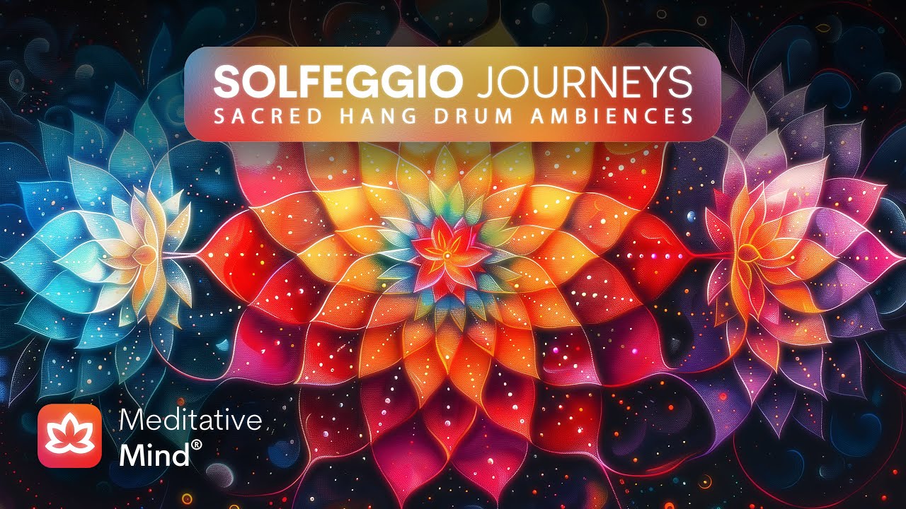ALL 9 SOLFEGGIO Frequencies - Sacred Hang Drum Ambiences - 