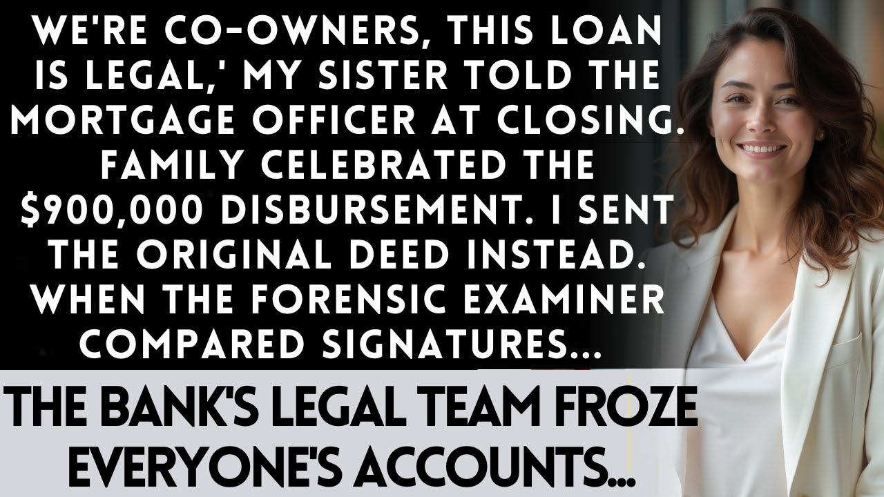 Sister Mortgaged My Beach House As Co-Owner — The Bank Found 15 Forged Documents...