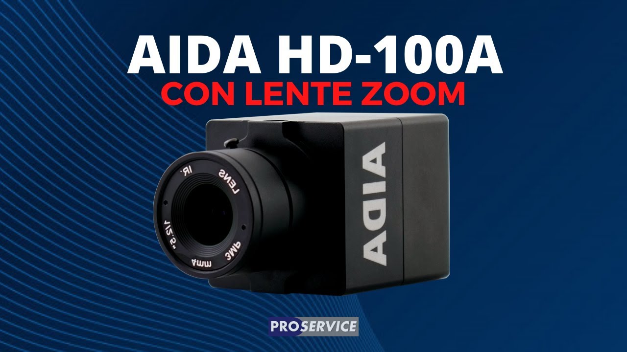 AIDA HD-100 con Lente Zoom