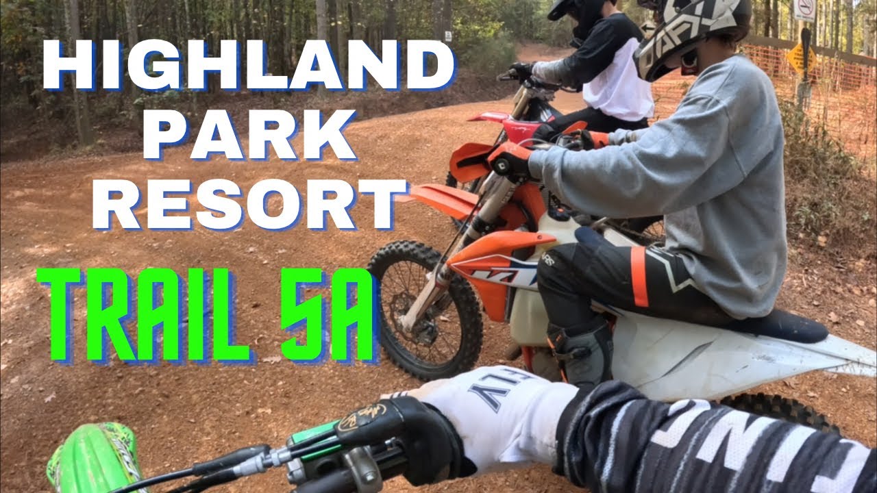 Trail Riding On My Friend’s KX250F Dirt Bike