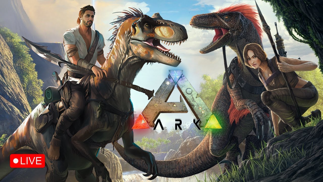 Let's hunt some dinosaur - තව සත්තු අල්ලමු | Ark: Survival Ascended | LIVE 🔴 #iamp