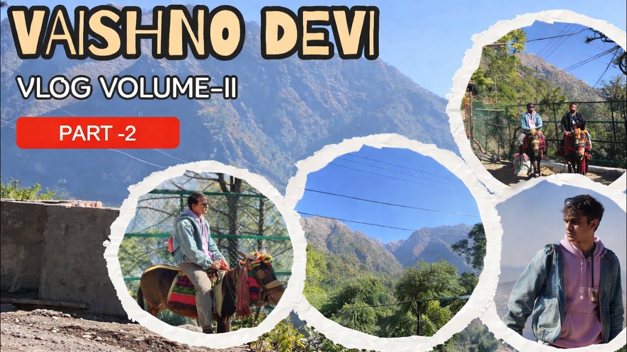 Vaishno Devi Yatra Vlog | Part 2 - Volume II | Horse Ride & Mountain Views 🏔️🙏