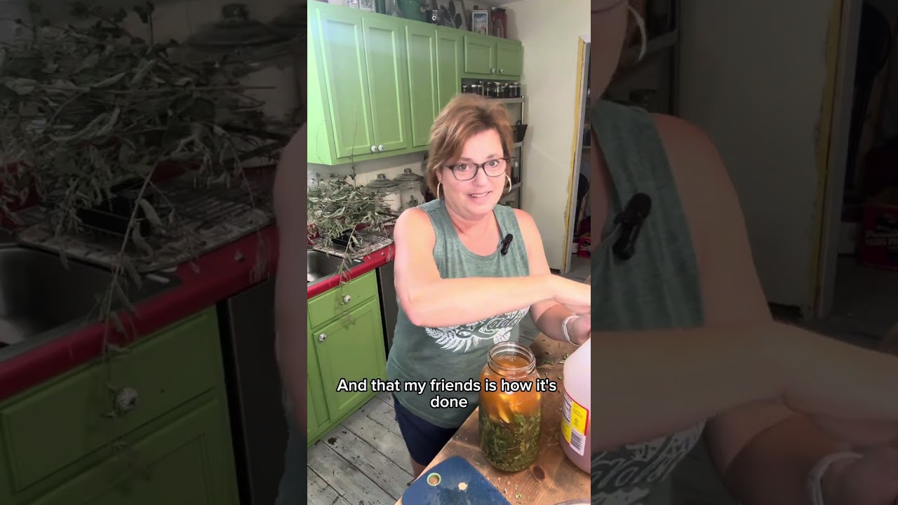 How to make herbal medicine at home.