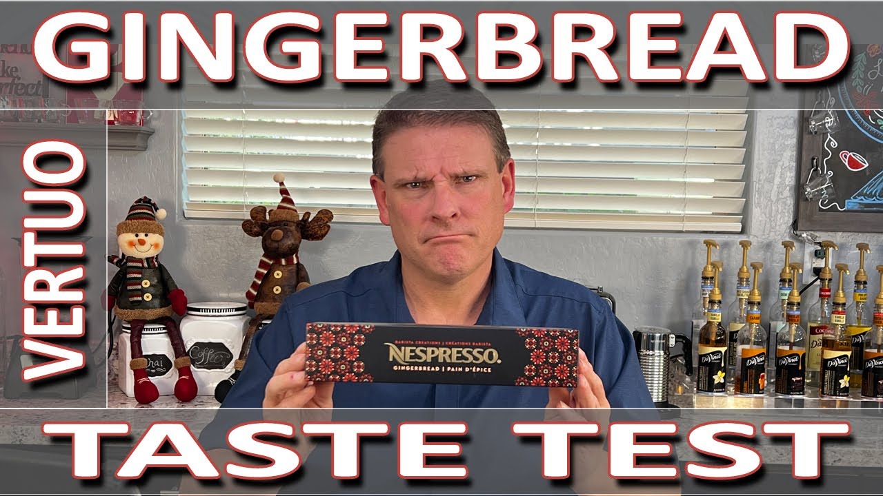 Nespresso Gingerbread Vertuo 2021 - Taste Test