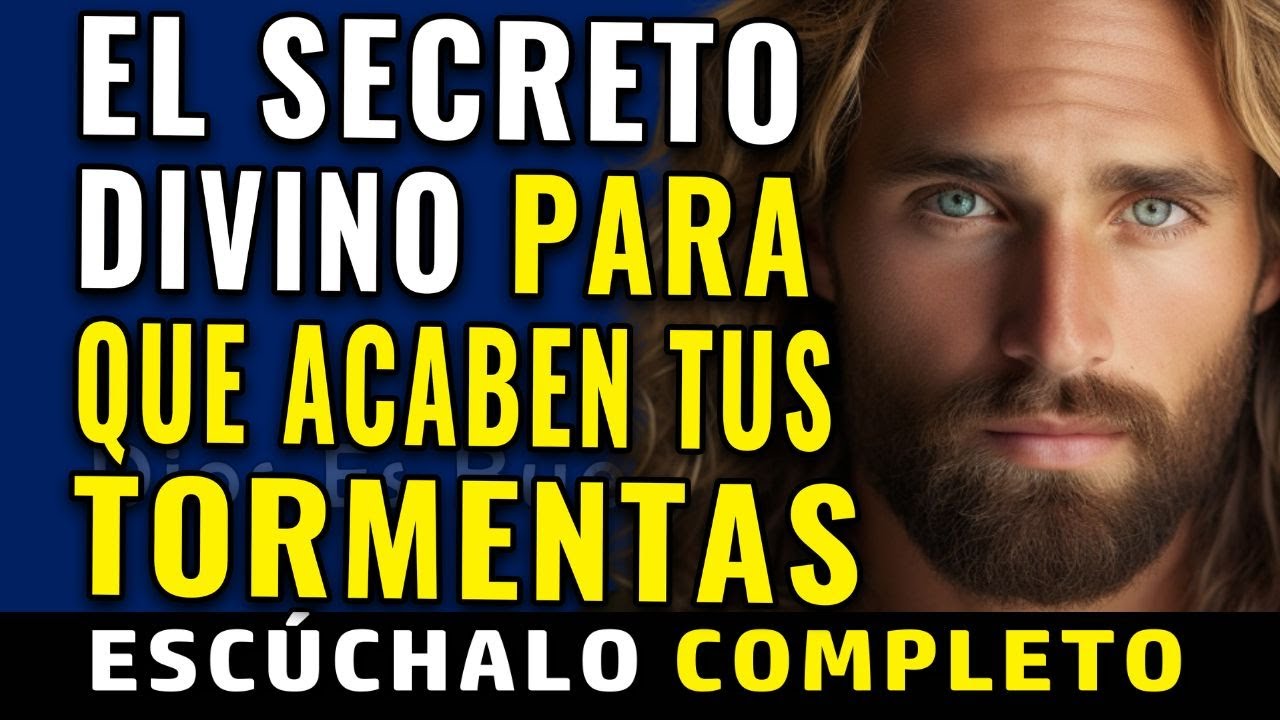 𝐃𝐈𝐎𝐒 𝐓𝐄 𝐃𝐈𝐂𝐄 𝐘 𝐓𝐄 𝐇𝐀𝐁𝐋𝐀 𝐇𝐎𝐘: el secreto divino para que tus tormentas se acaben