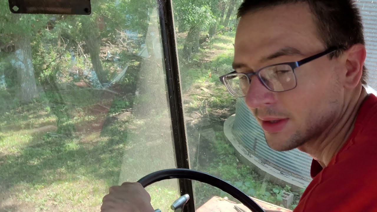 Old Start & Driving The Massey Ferguson 760