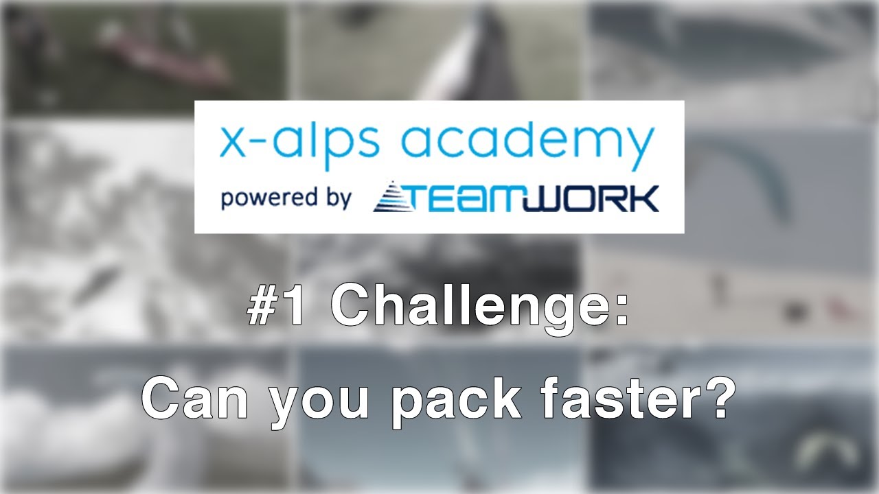 #1 Paragliding Challenge: can you pack faster? #packingchallenge (January)