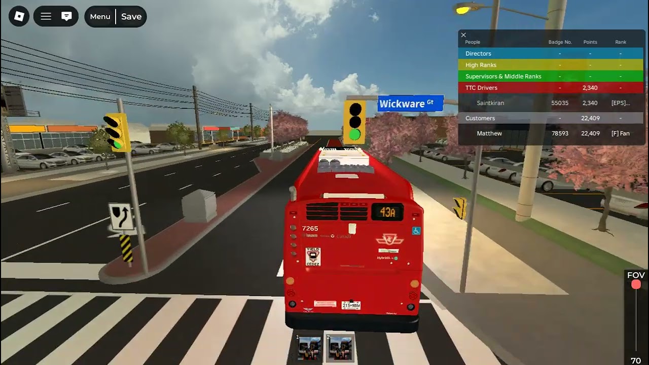43A from Kennedy Station to Steeles