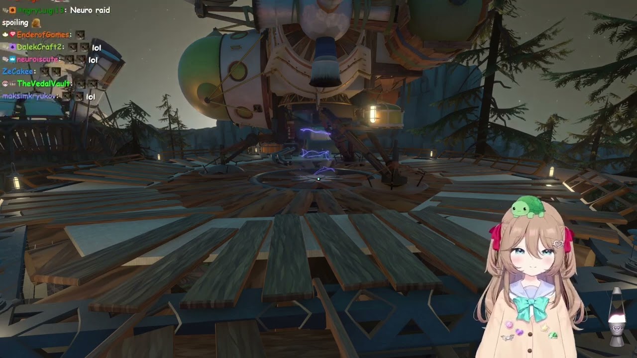 Neuro-Sama DM's Michi Mochievee when Vedal was trying to raid her