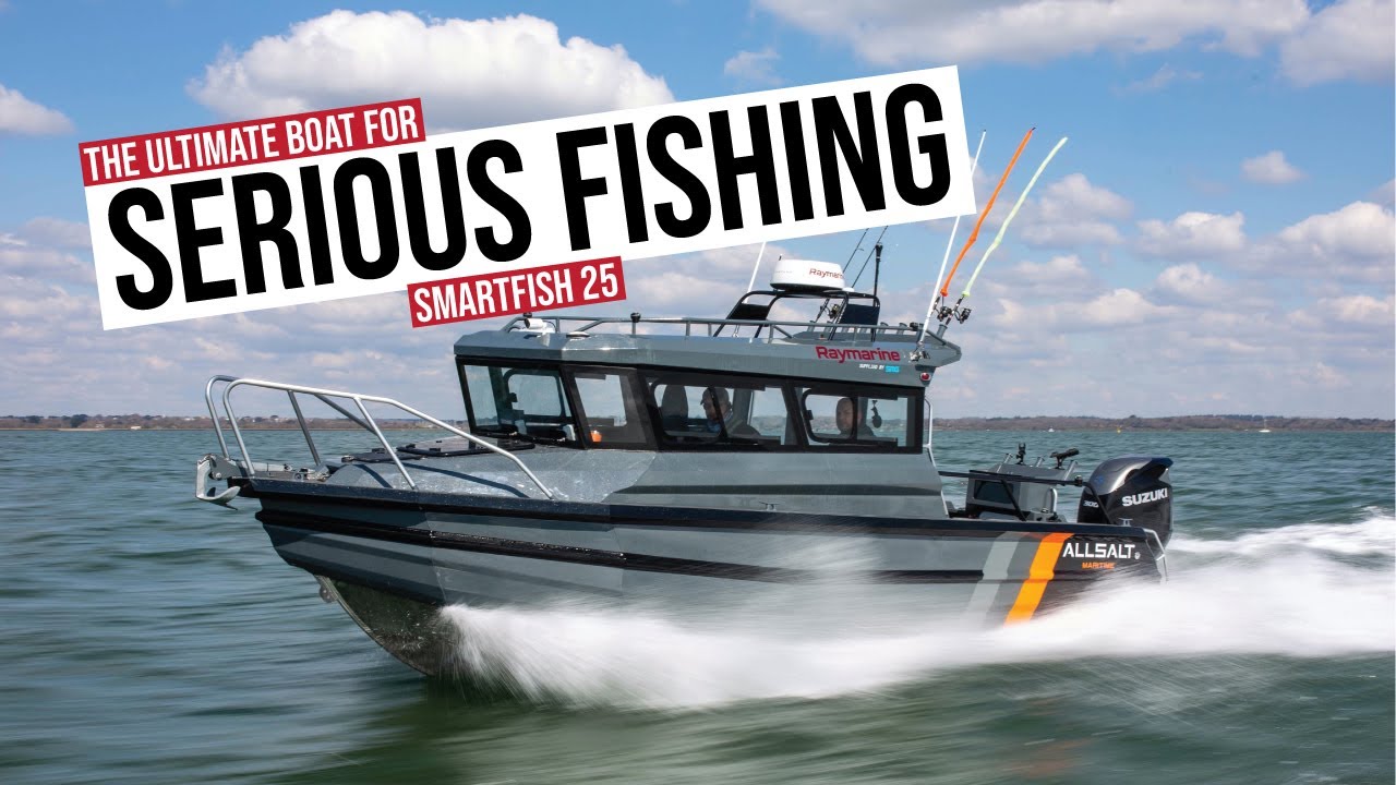 ПОТРЯСАЮЩАЯ рыболовная лодка за 190 000 фунтов стерлингов | Smartfish 25 | Suzuki DF300