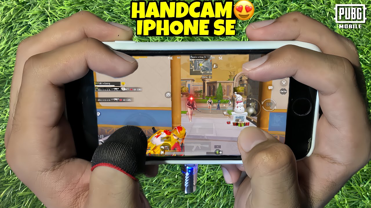 Update 3.7 😱| iPhone SE 2020 Handcam test in 2025 |PUBG MOBILE|