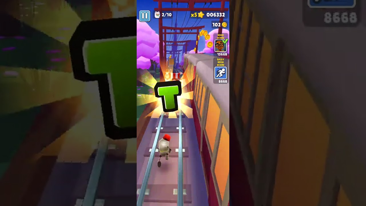 Robot in subway surfer | #youtubefun #subwaysurfers #robotcharacter #gaming #gamer