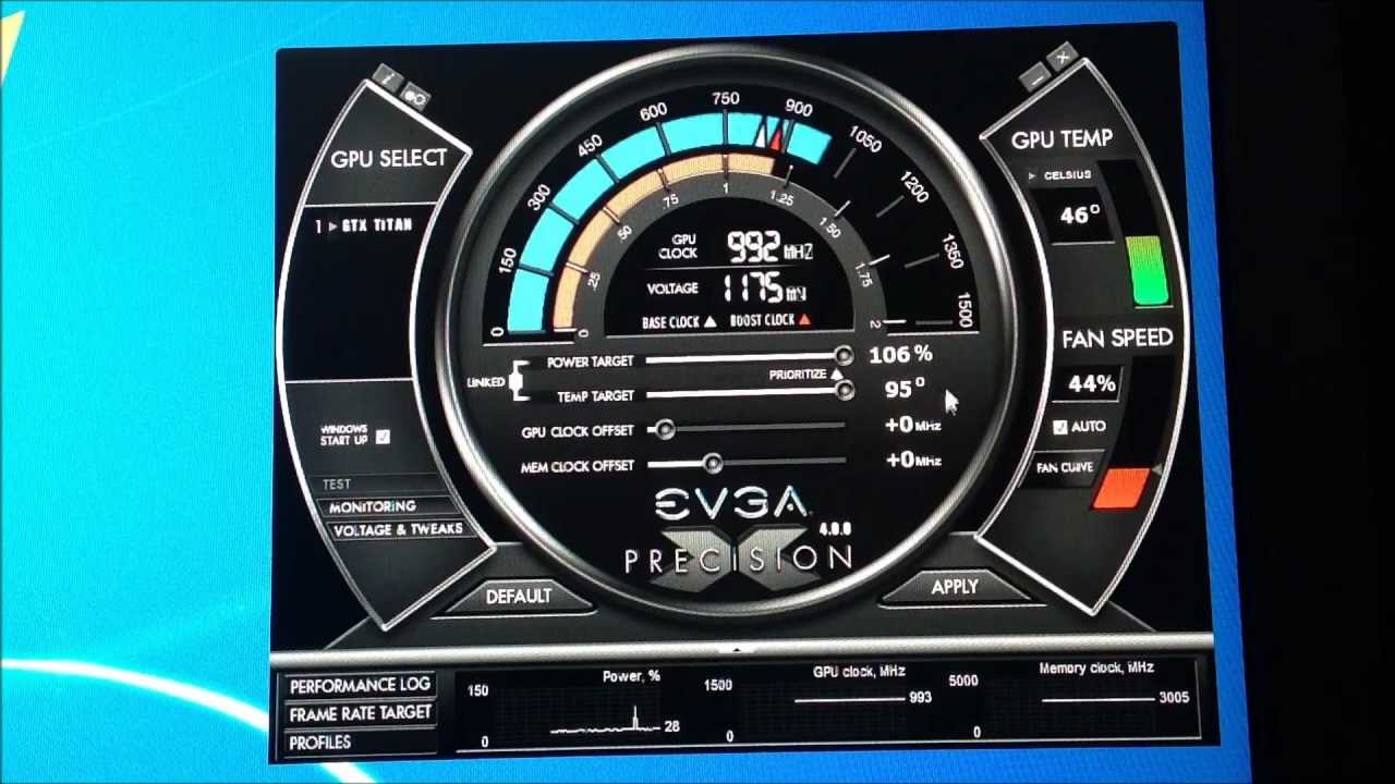 EVGA Precision X 4.0.0 Fan & Overclocking Guide [Including GTX TITAN]  PART 1