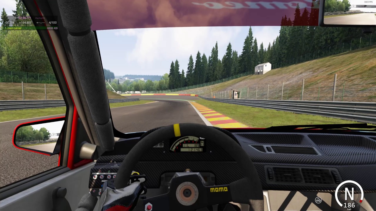 Assetto Corsa - Alfa Romeo 155 TI V6 - Spa Francorchamps - 1:34,771