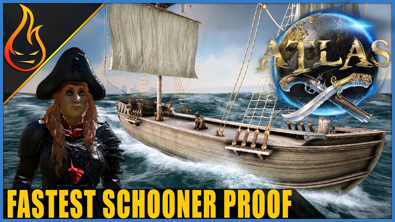 Atlas MMO Proving The Fastest Schooner Design