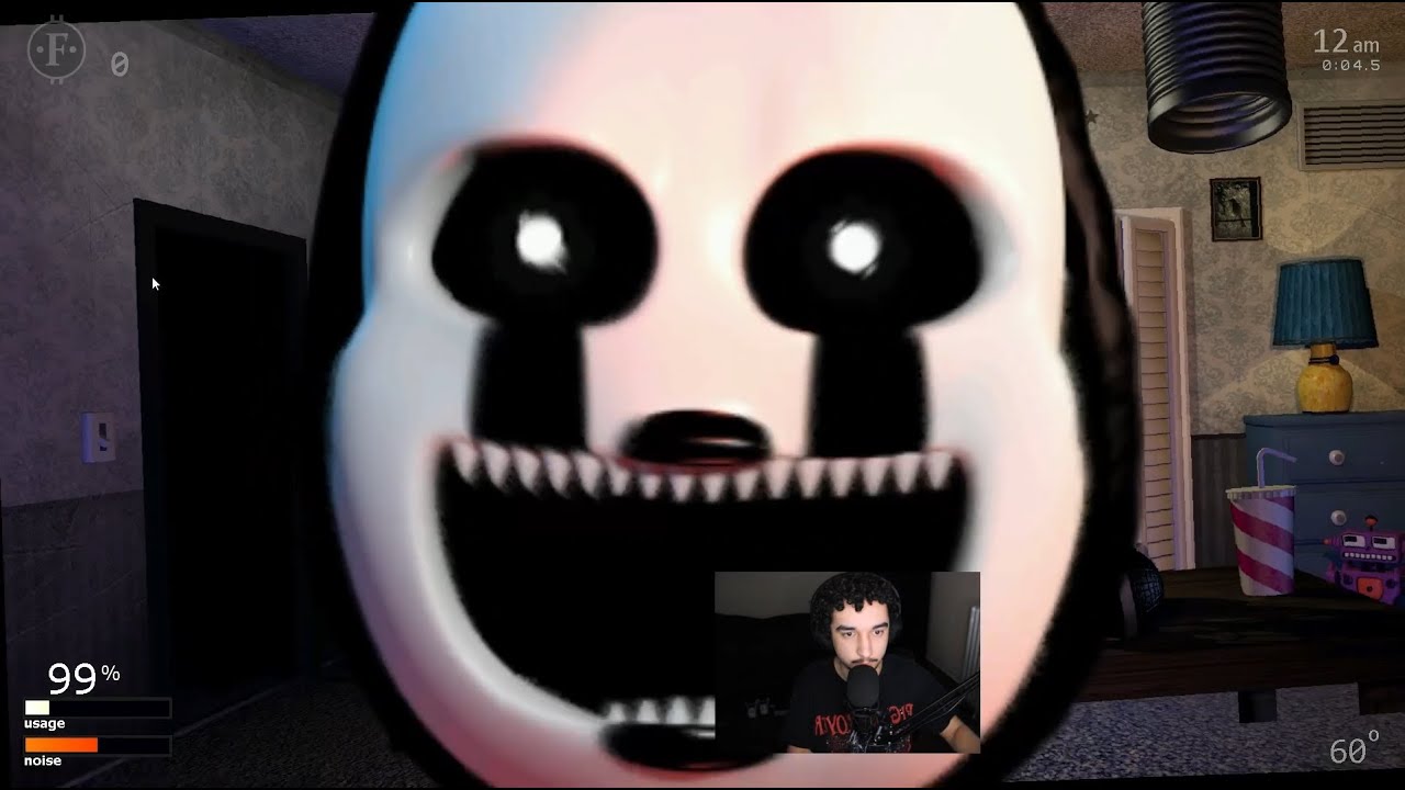 FNAF **NOOB** Learns 50/20 UCN Part 5! Nightmarionne Attacks!
