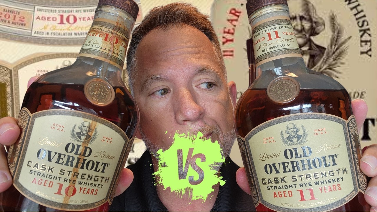 Old Overholt 10 Year vs. 11 Year | Which Cask Strength Rye is Better?