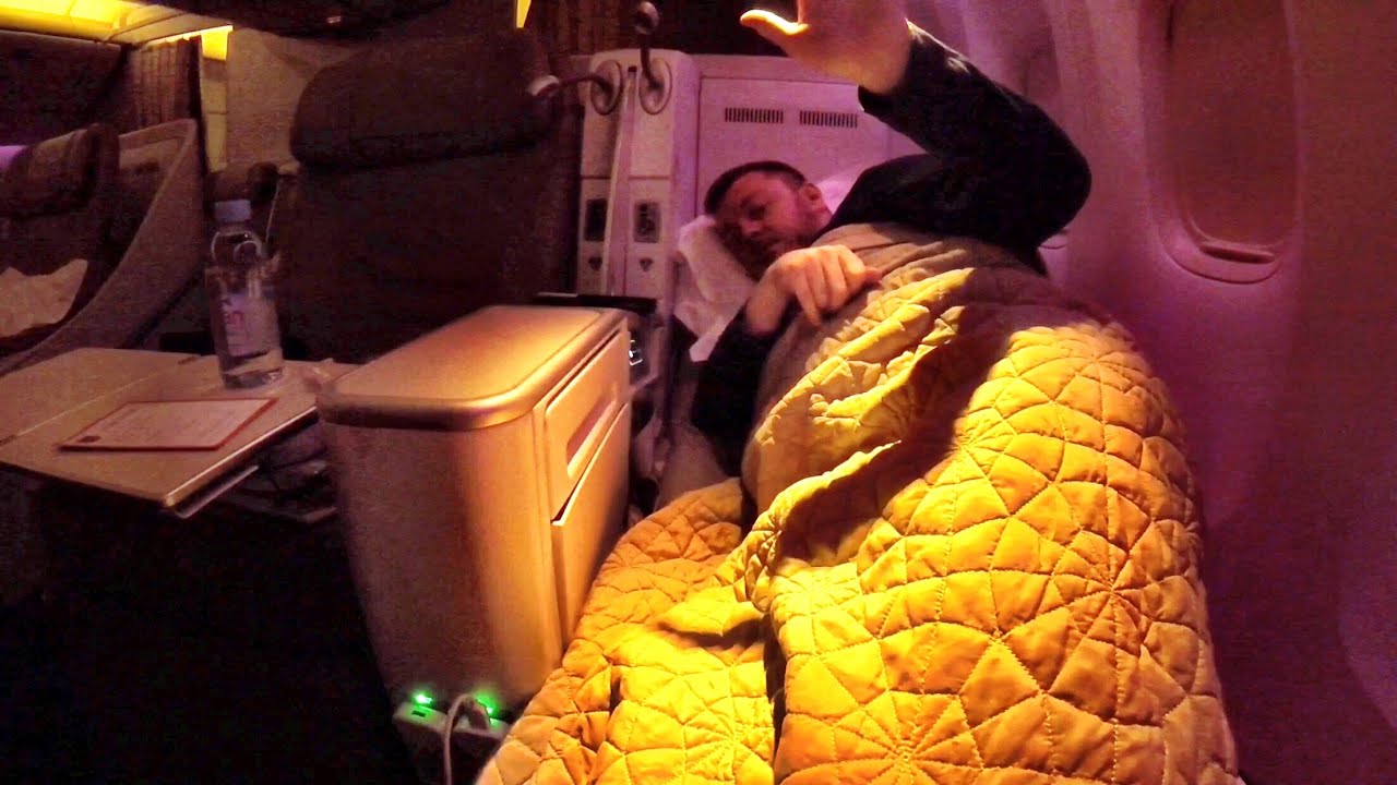 Flying Saudia from Jeddah during Ramadan (Business class to MYSELF!) 777-300 review