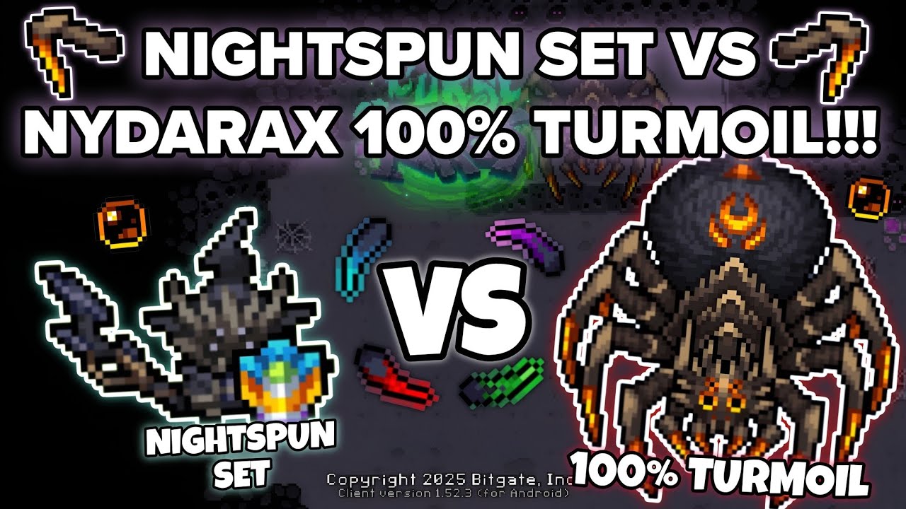 NIGHTSOUN SET VS NYDARAX 100% TURMOIL!!! - CURSE OF AROS