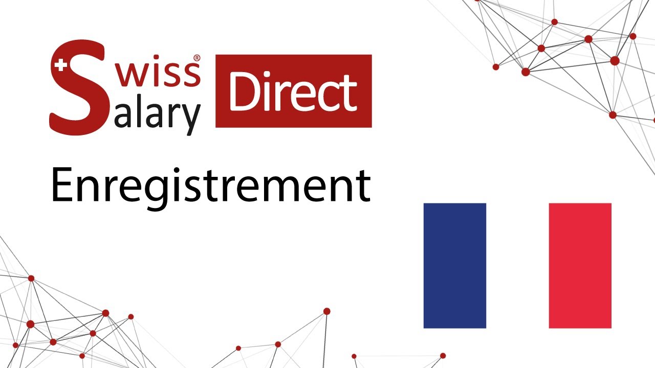 SwissSalary Direct | Enregistrement (FR)