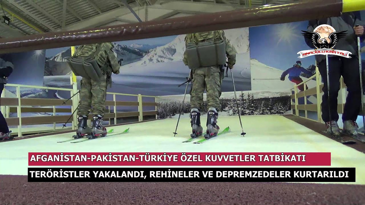AFGANİSTAN - PAKİSTAN - TÜRKİYE ÖZEL KUVVET TATBİKATI