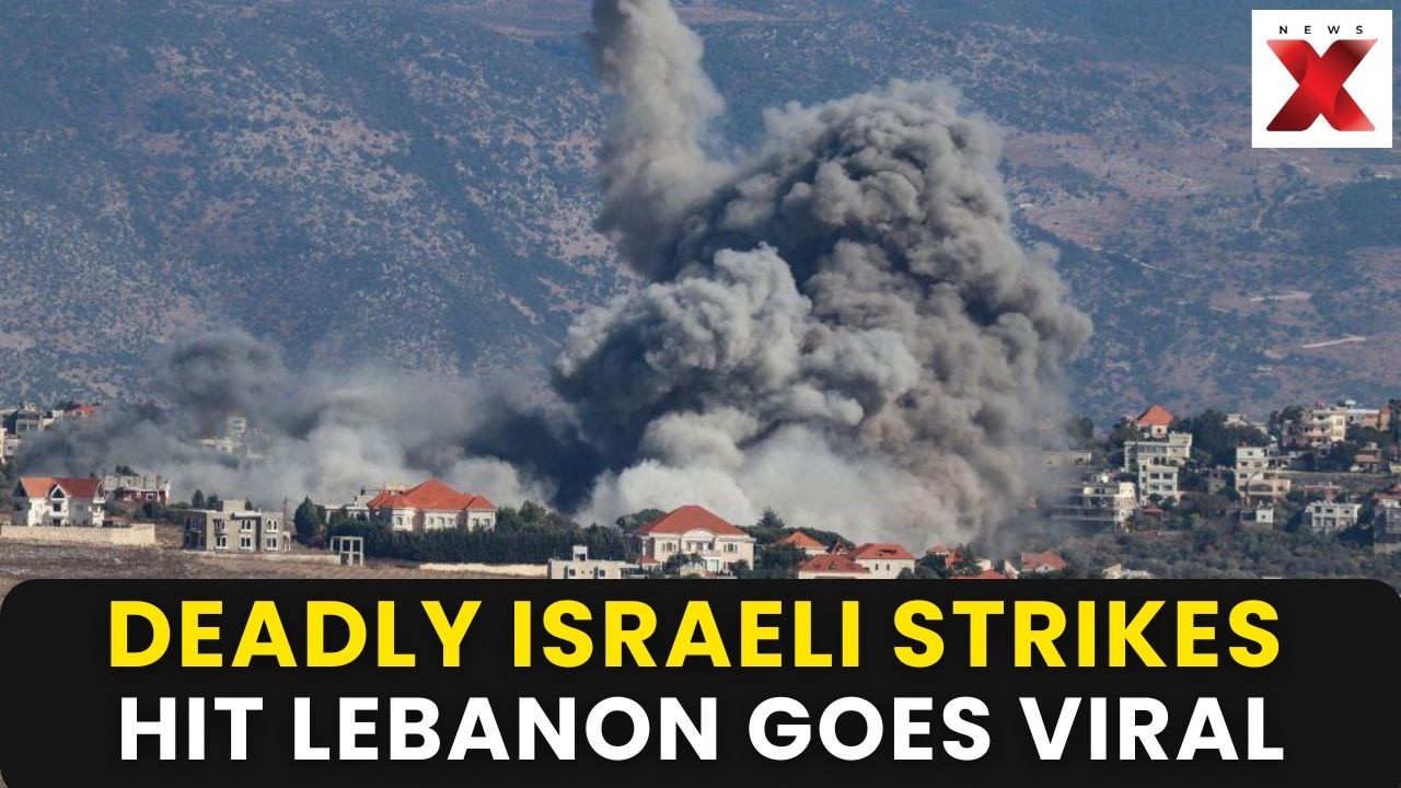Deadly Israeli Strikes Hit Lebanon! 16 Killed As Helicopter Raid Sparks Border Escalation | NewsX