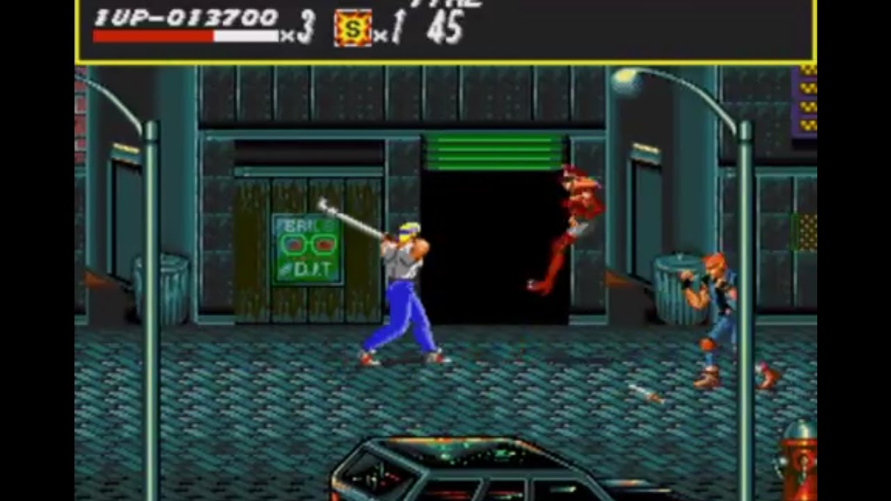 Streets of Rage - Mega Drive