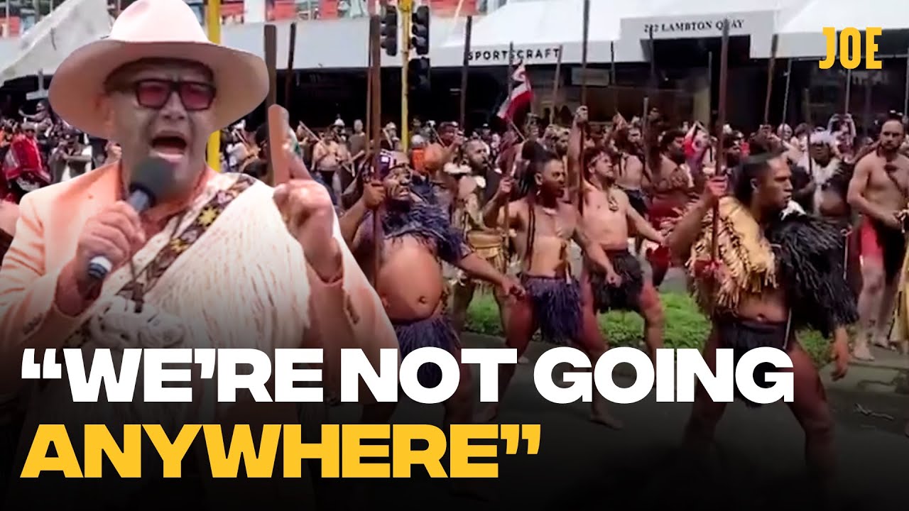 Māori activists march on New Zealand capital to protest treaty bill