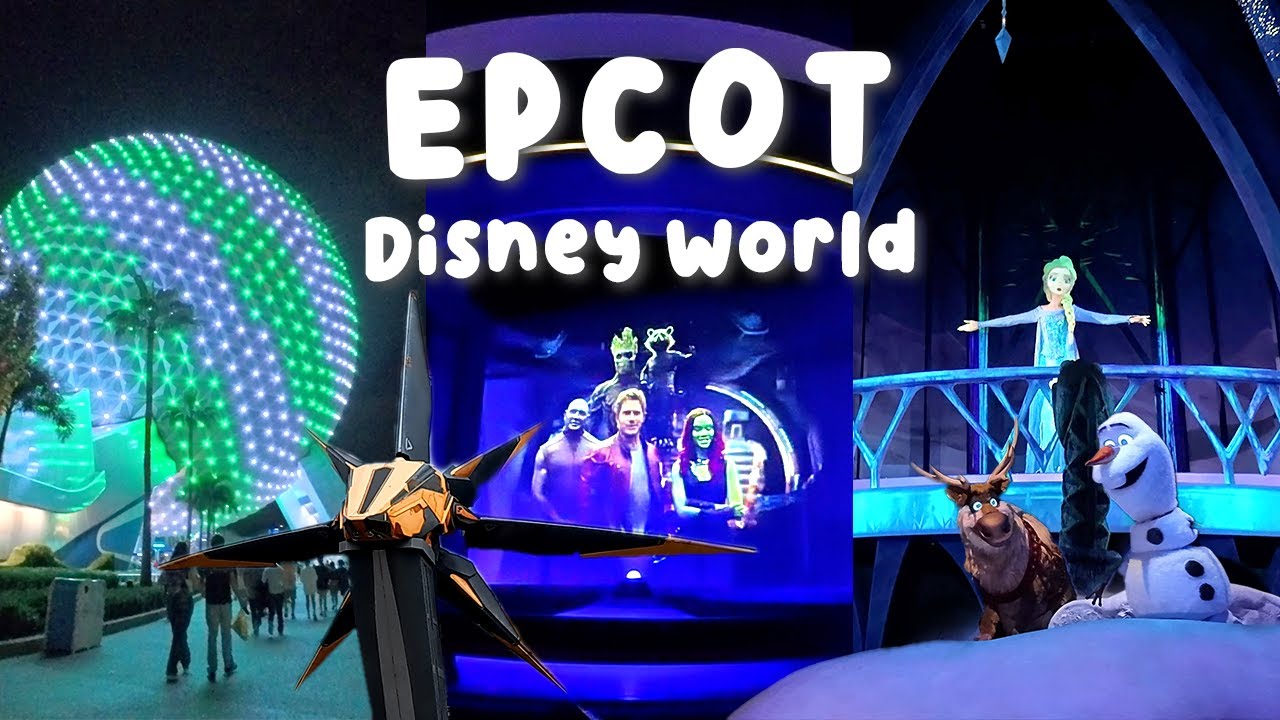 Visiting EPCOT Disney World Orlando | Rides POV, Food, Character & Walkthrough Guide