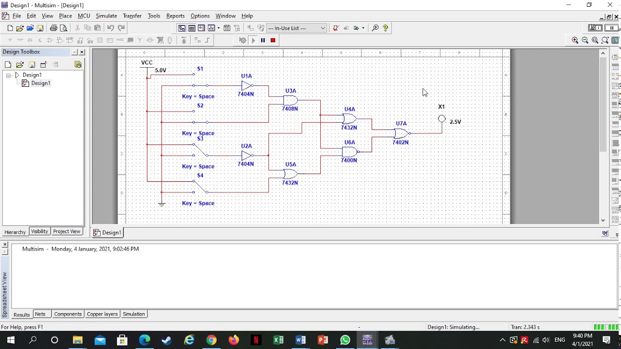LAB 5 BASIC LOGIC GATES,TRUTH TABLE AND CIRCUIT ANALYSIS PART B