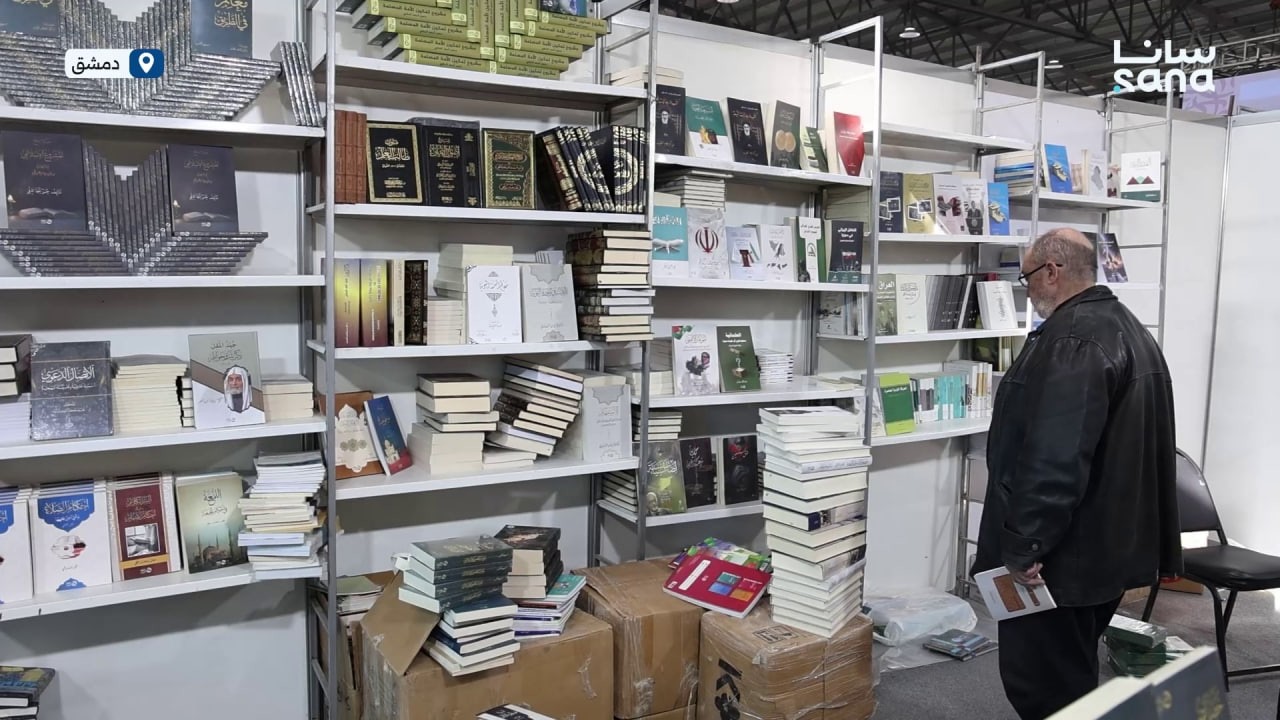 معرض دمشق الدولي للكتاب يشهد عودة دور نشر وكتب كانت ممنوعة في عهد النظام البائد