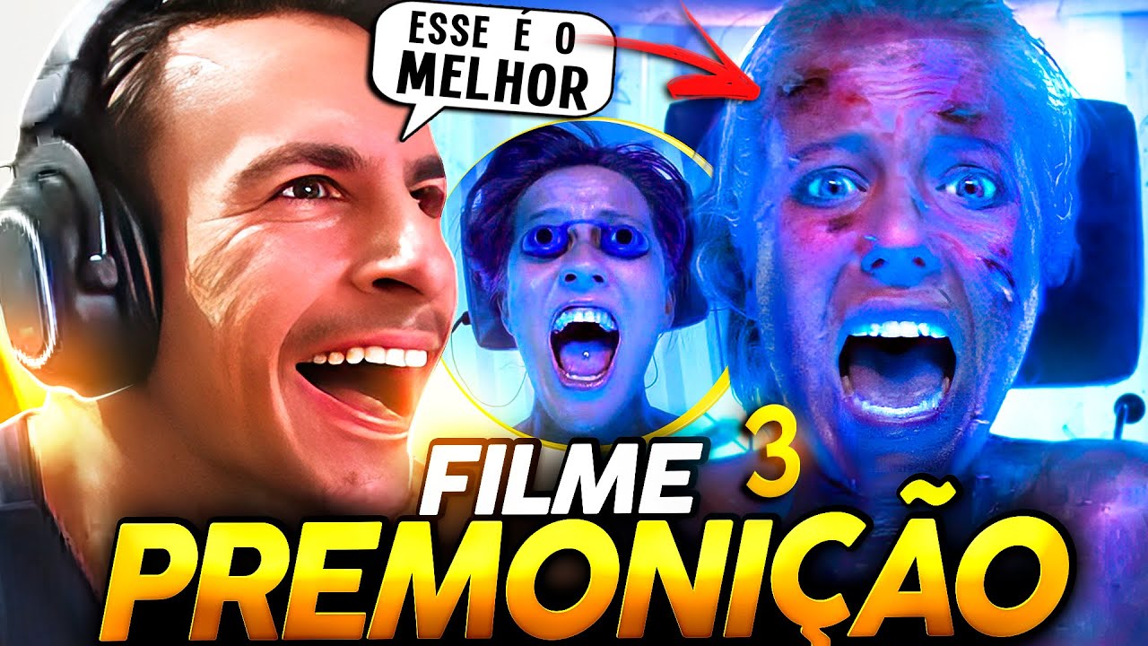 SUPER XANDÃO ASSISTINDO PREMONIÇÃO 3 | O MELHOR DA FRANQUIA?