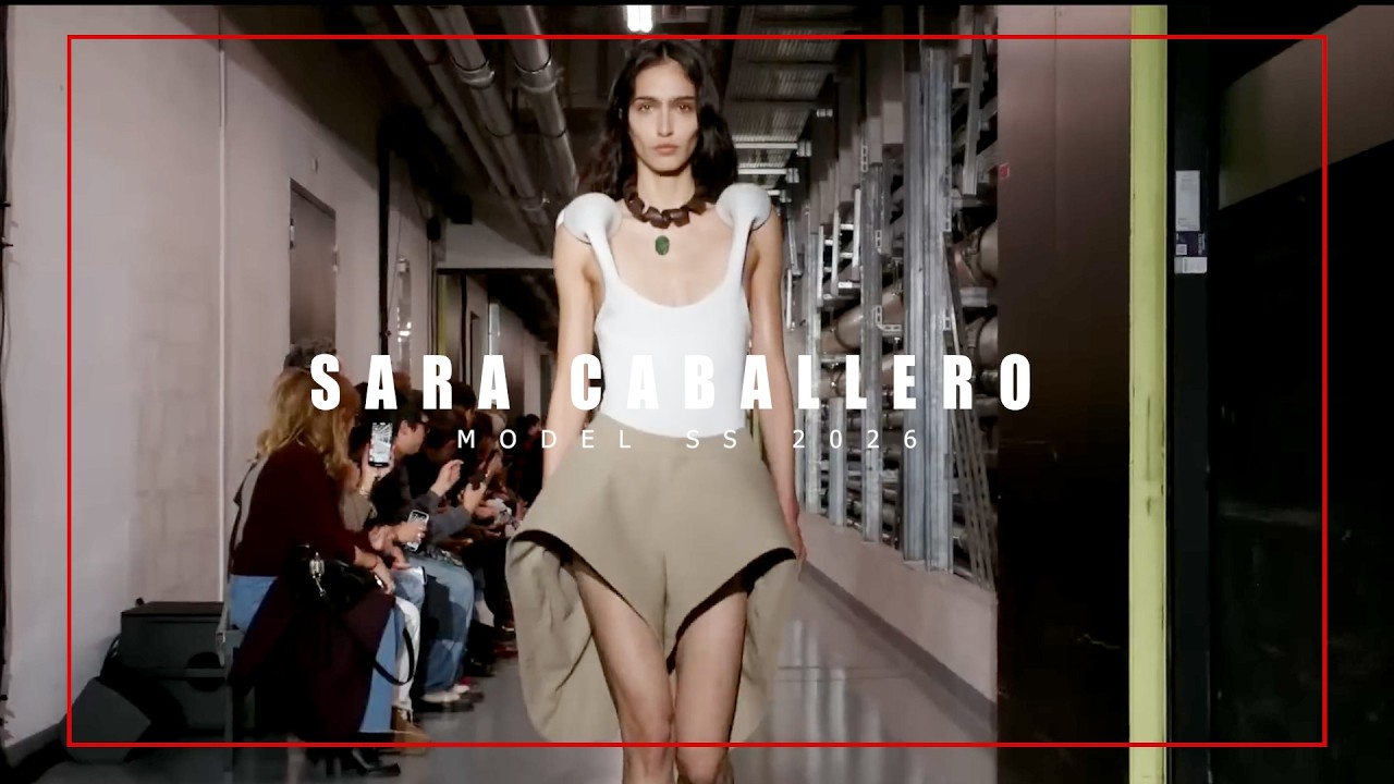 SARA CABALLERO Best Model Moments SS 2026 - 4K