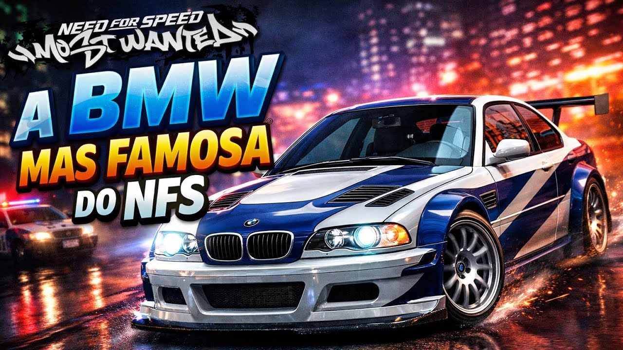🔥 MONTEI A BMW M3 DO MOST WANTED NO NFS HEAT! 🚔 A MAIS FAMOSA DO NFS!