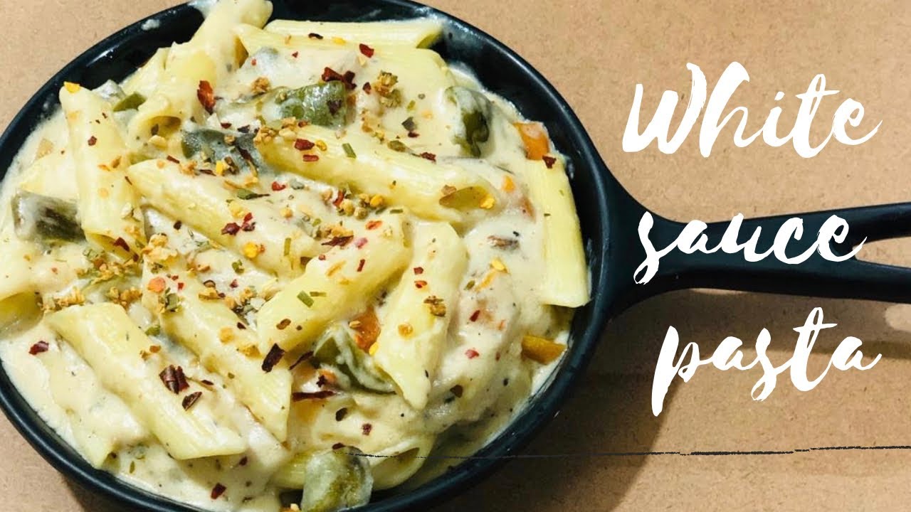 White Sauce Pasta || Pasta In White Sauce || Creamy Pasta Recipe || Indian Style White Sauce Pasta