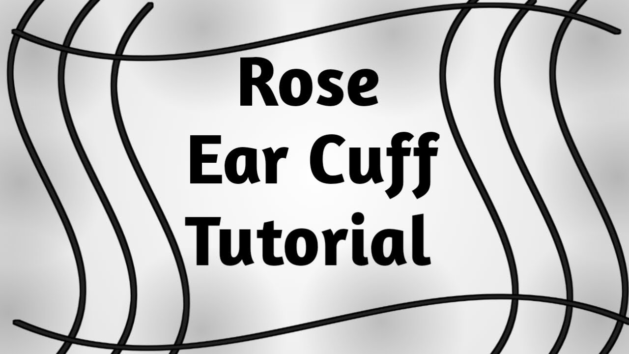 Wire rose earcuff tutorial | earcuff tutorial| simple jewelry tutorial #subscribe #youtube #tutorial
