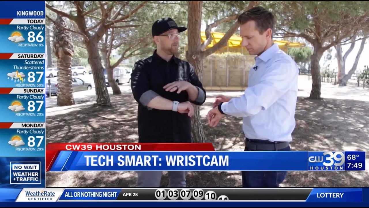 Wristcam on KTLA - Los Angeles