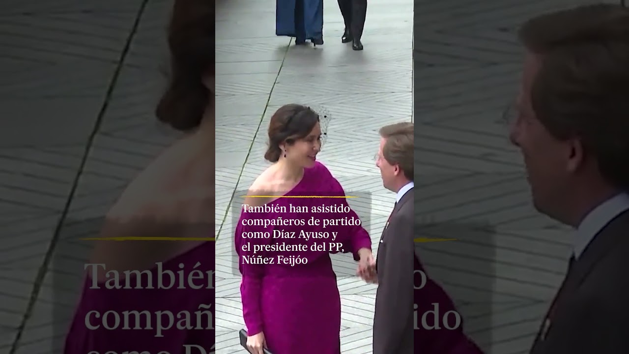 El rey emérito, Ayuso y Feijóo, entre los invitados a la boda de Almeida