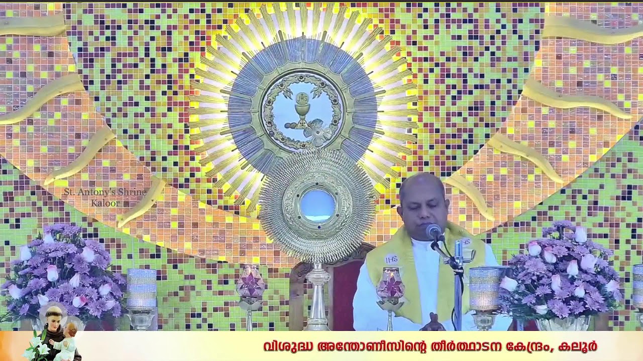 ദിവ്യബലി & നൊവേന  06.15AM |14 FEBRUARY 2026 |SATURDAY | കലൂർ വി.അന്തോണീസിൻ്റെ  തീർത്ഥാടന കേന്ദ്രം