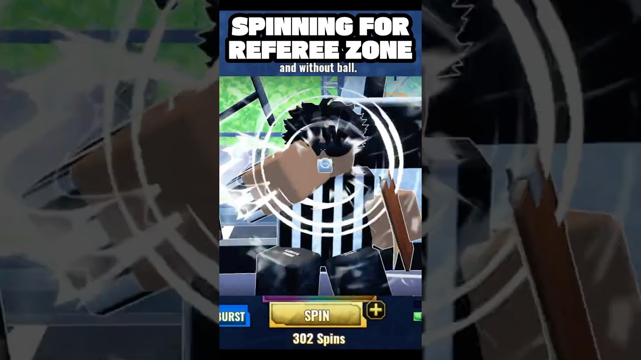 SPINNING FOR REFEREE ZONE IN BASKETBALL ZERO 